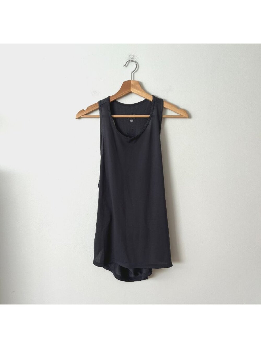 Varley Paseo Dark Gray Open Back Tank Top Women's Size Small